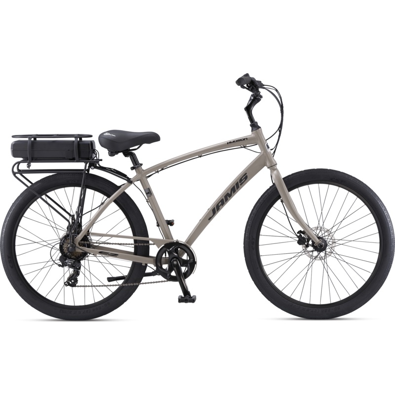 Hudson E2 Pedal Assist E-Bike|THUNDER_GRAY|DEEP_BLUE|19IN