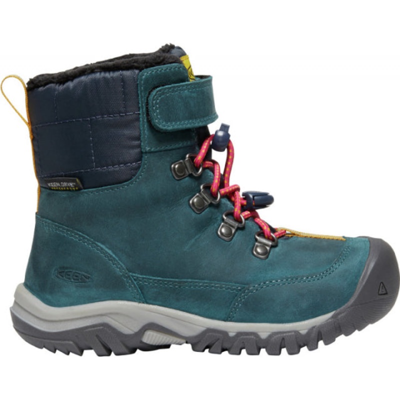 Little Kid’s Greta Boot WP|Blue Coral/Pink Peacock|10|11|12|13|8|9