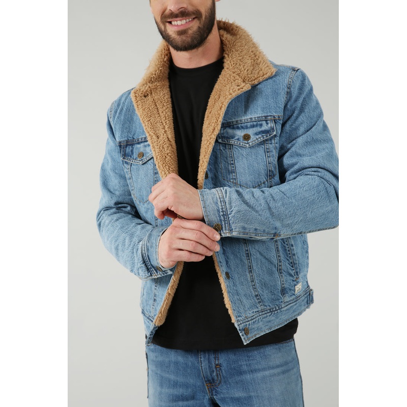 Men’s Laramie Trucker Jacket|Denim|S|M|L|XL