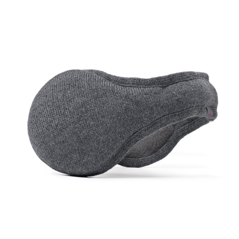 Men’s Merino Wool Ear Warmer – Gray