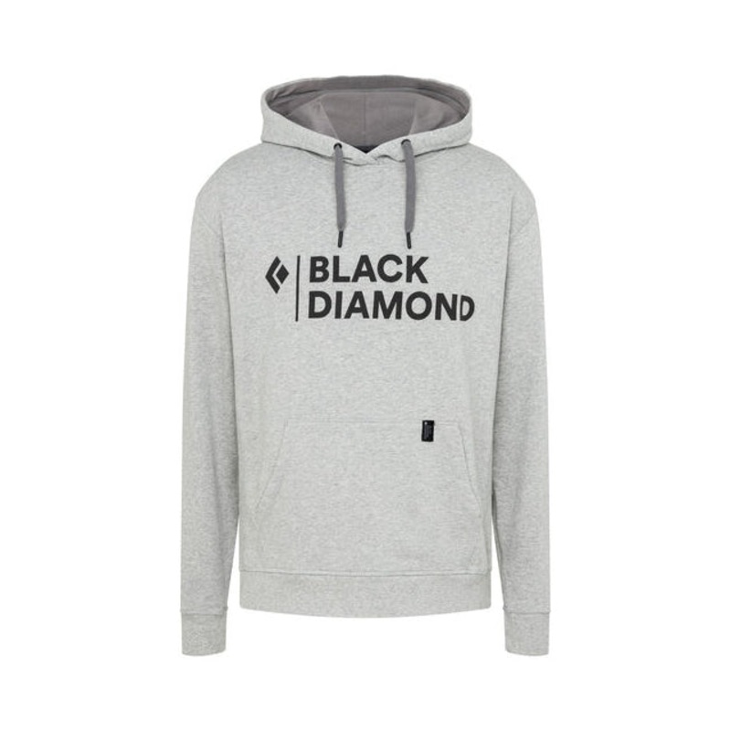 Men’s Stacked Logo Hoody|Nickel Heather|Walnut Heather|L|M|S|XL