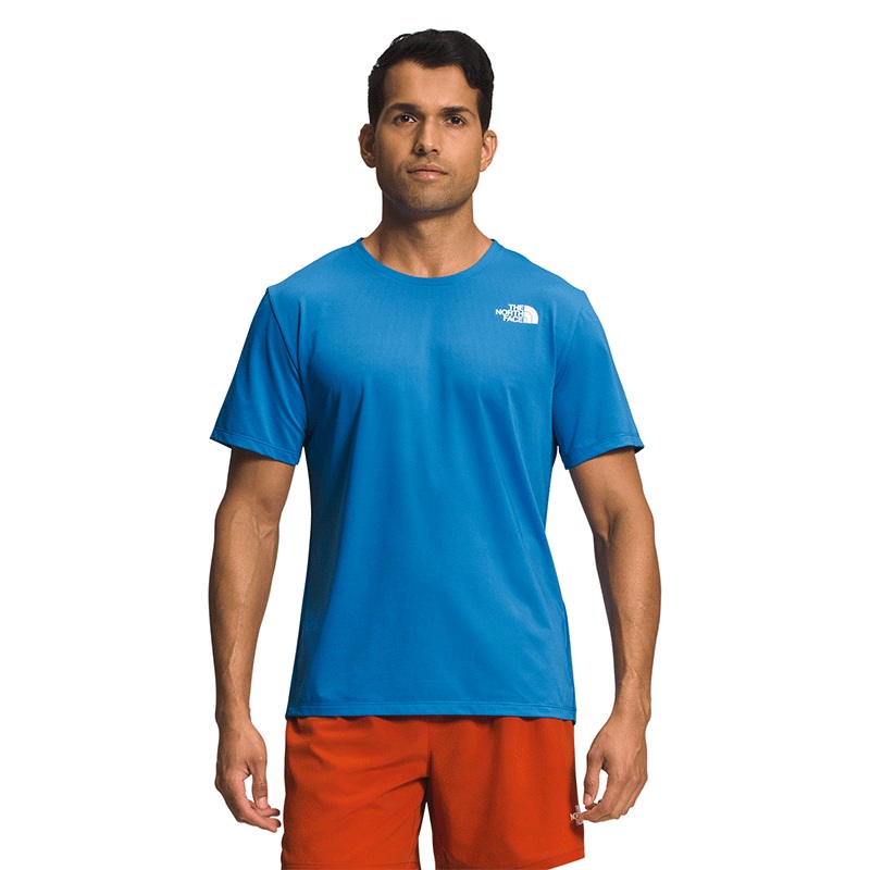 Mens Sunriser Short-Sleeve|Super Sonic Blue|SM|MD|LG|XL|XXL