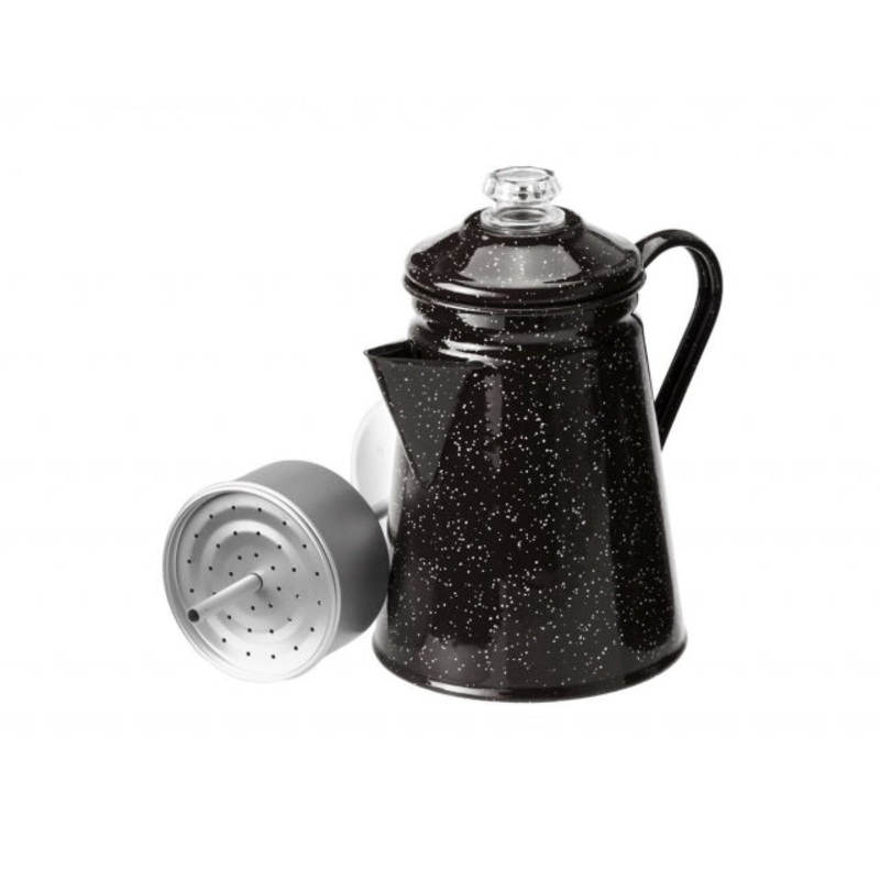 Percolator 8 Cup Black