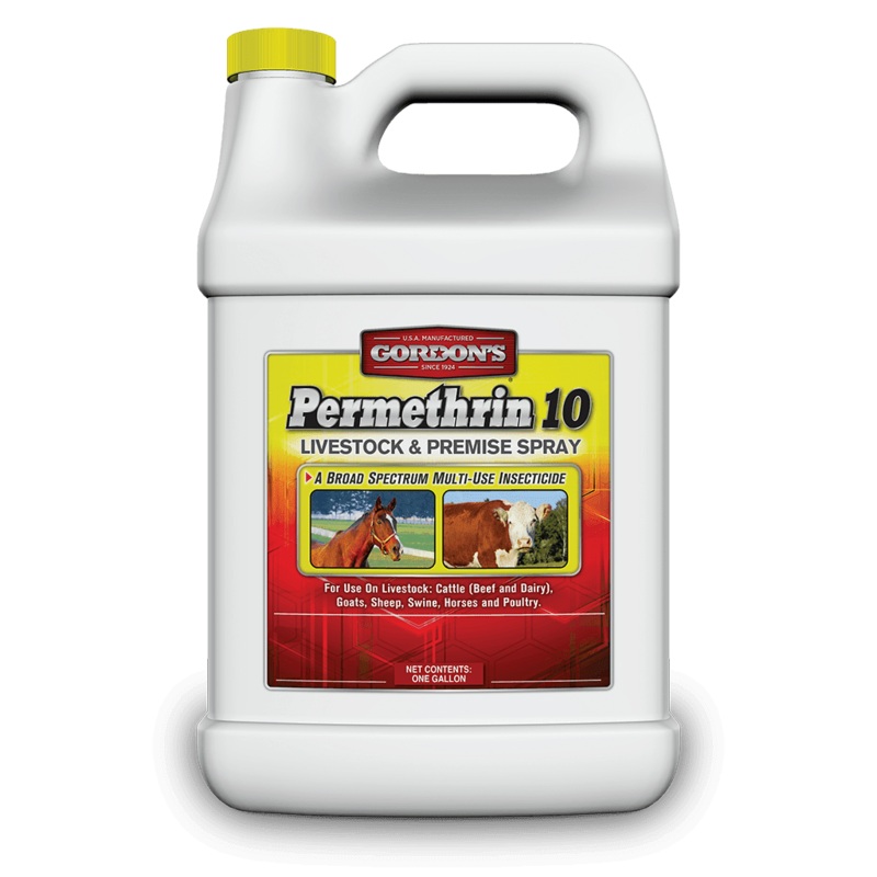Permethrin 10 Livestock & Premise Spray – 1 Gallon