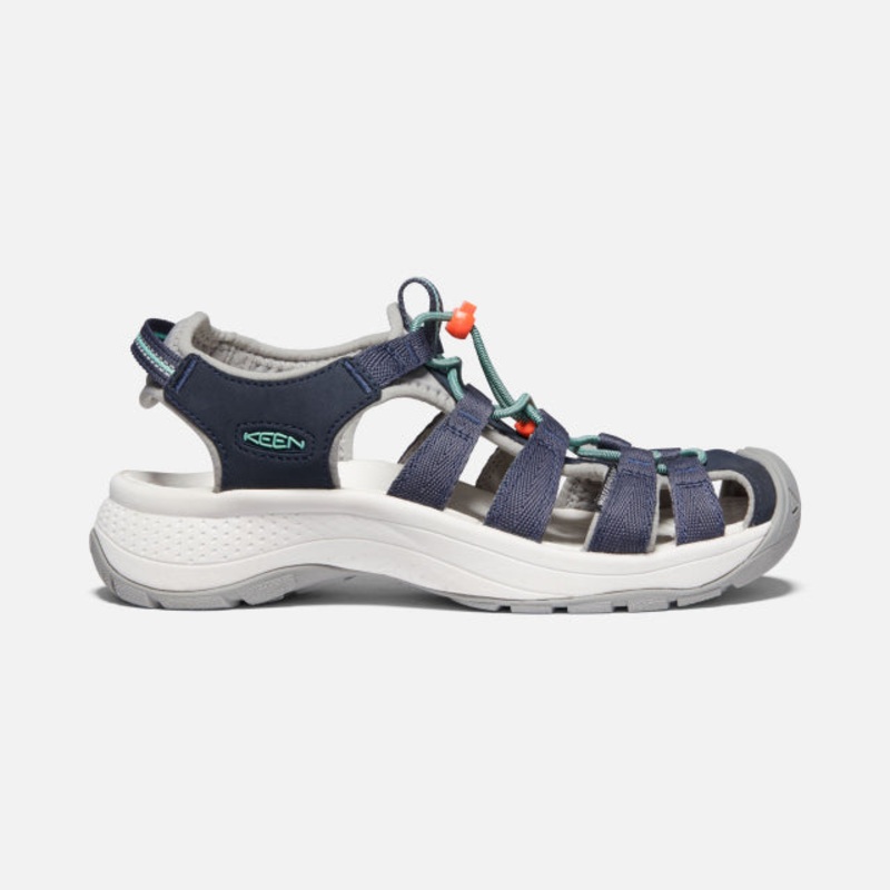 Women’s Astoria West Sandal|Navy/Beveled Glass|Grey/Coral|9|9.5|10|5|10.5|5.5|11|6|12|6.5|7|7.5|8|8.5