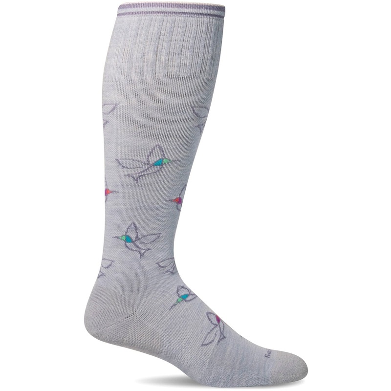 Women’s Free Fly Moderate Graduated Compression Sock – Chambray
