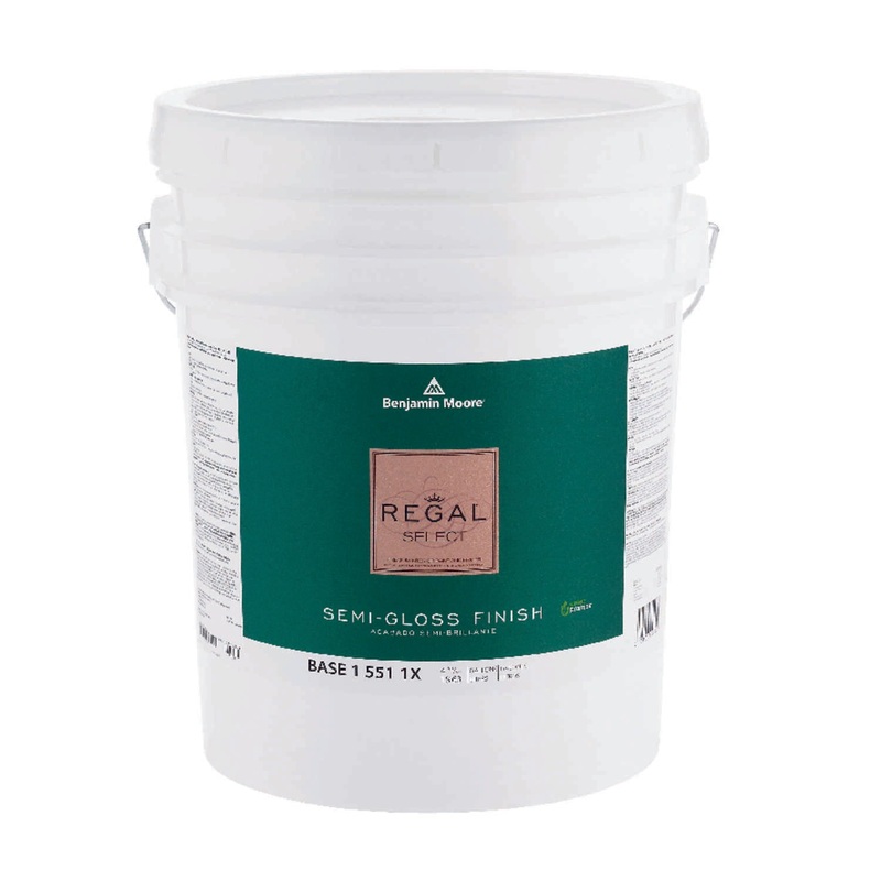 5 GAL REGAL SELECT Acrylic Interior Paint & Primer – Semi-Gloss Finish
