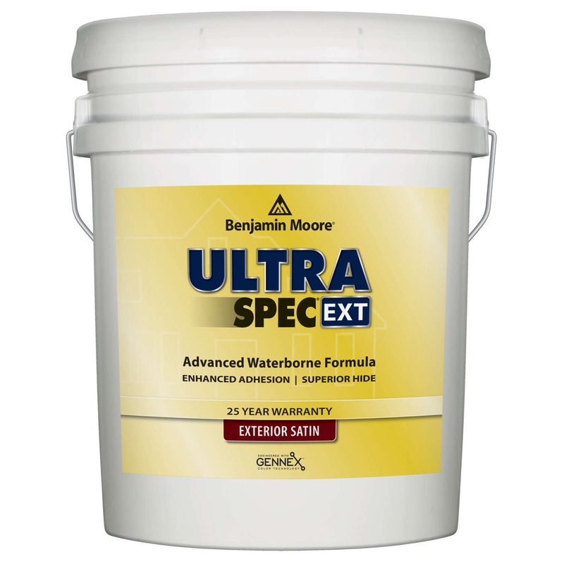 5 GAL ULTRA SPEC 500 Zero VOC Exterior Paint – Satin Finish