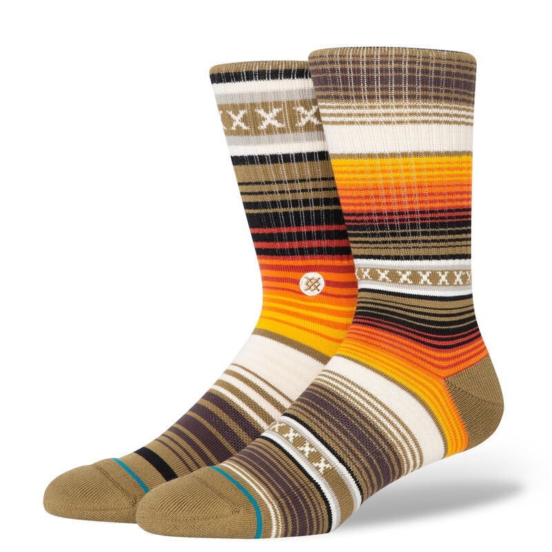 Curren Crew Sock|Dark Green|MD|LG