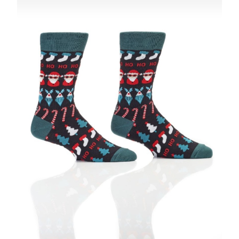 Fair Isle Christmas – Cotton Dress Crew Socks
