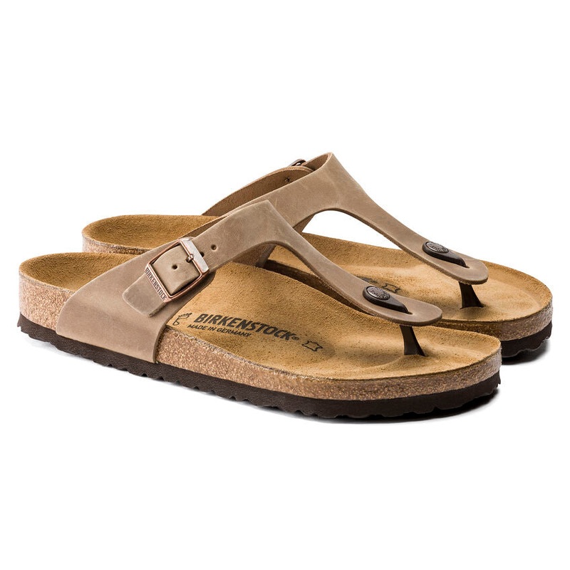 Gizeh Oiled Leather Sandal|Tobacco|37 R|36 R|38 R|39 R|40 R|41 R|42 R