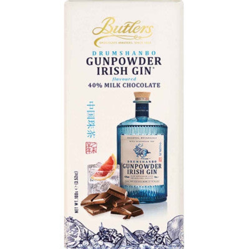 Gunpowder Irish Gin Chocolate Bar