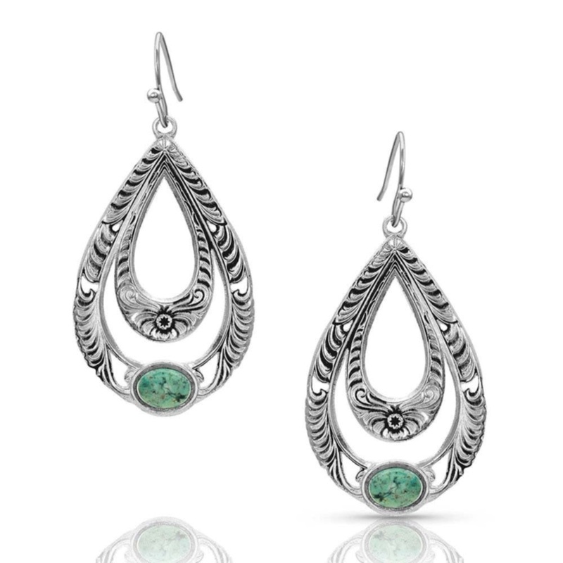 Hidden Canyon Turquoise Earrings