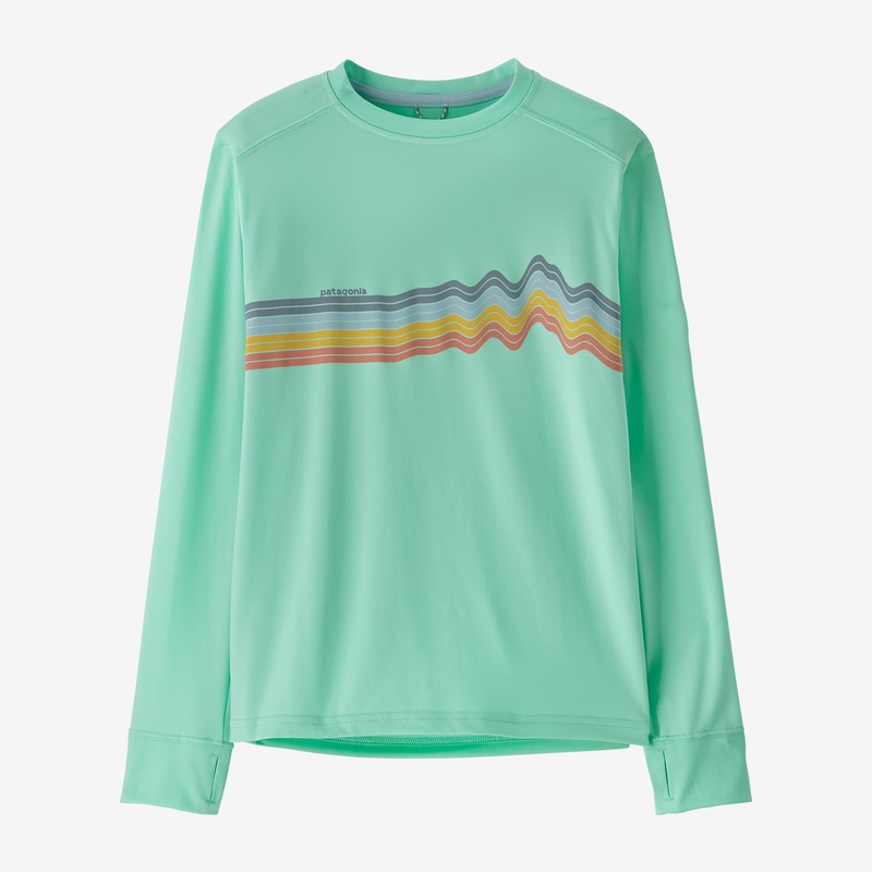 Kid’s Long-sleeved Capilene Silkweight Upf T-shirt
