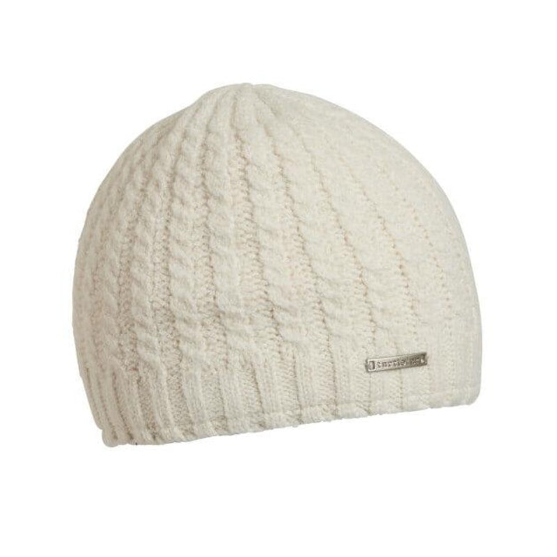 Recycled Pelly Beanie|White|Dark Teal|OS