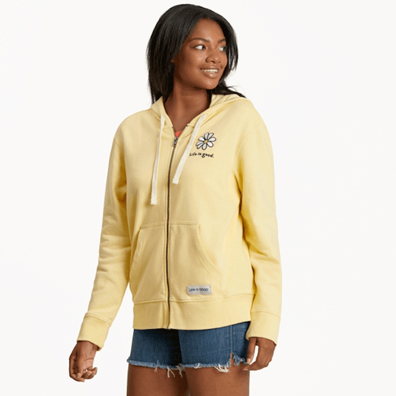 Women’s Daisy Simply True Fleece Zip Hoodie