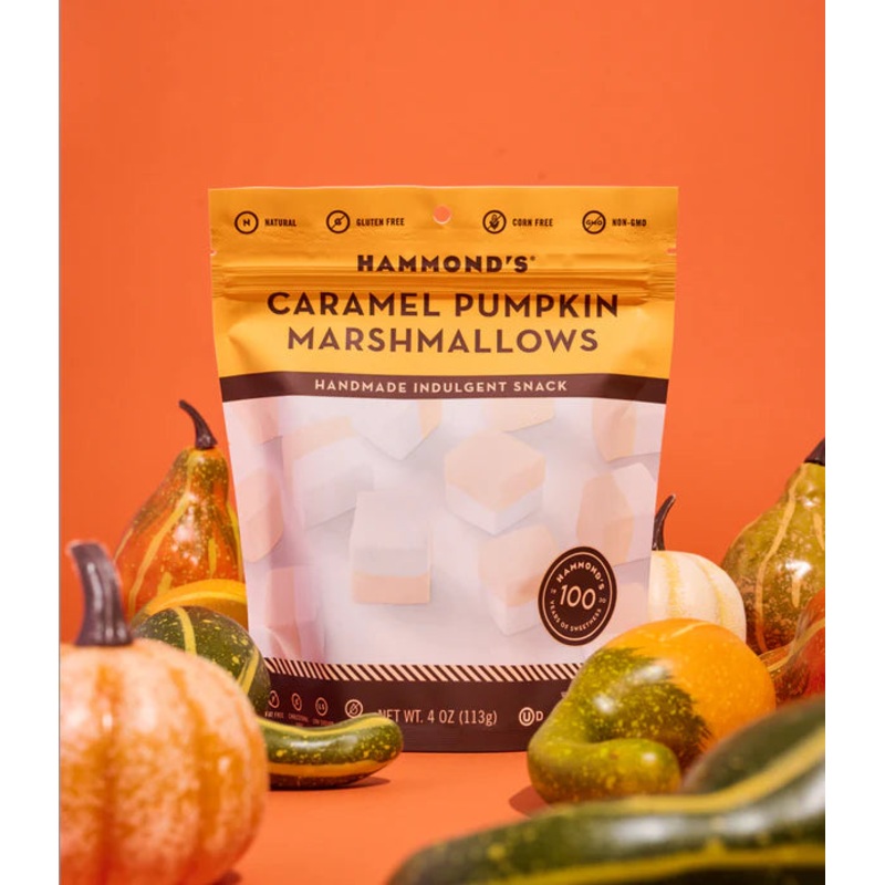 Caramel Pumpkin Marshmallows|4 OZ