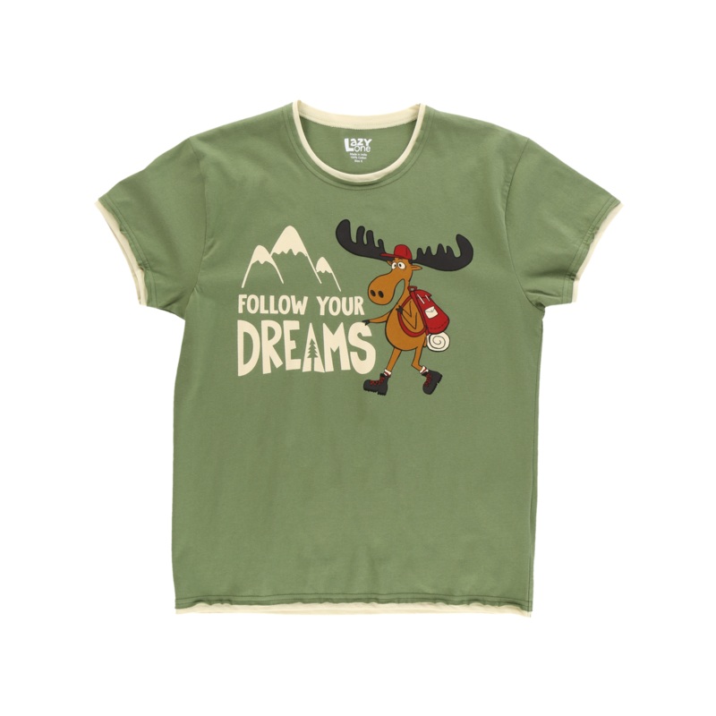 Follow Your Dreams Women’s Regular Fit Pj Tee