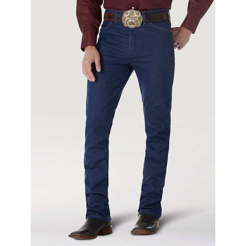 Men’s Cowboy Cut Slim Fit Jean – Prewashed Indigo
