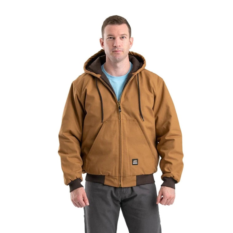 Men’s Heritage Duck Hooded Active Work Jacket