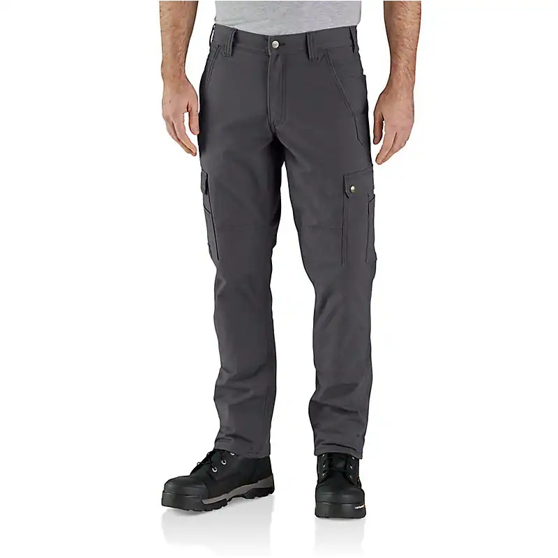Men’s Rugged Flex Relaxed Fit Ripstop Cargo Fleece-lined Work Pant