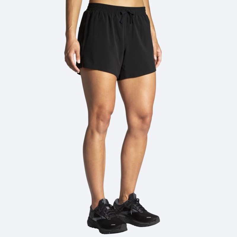 Women’s Moment Short|Black|Pace check print|S 5IN|M 5IN|L 5IN|XL 5IN|XS 5IN|SM 5IN|MD 5IN|LG 5IN|XXL 5IN