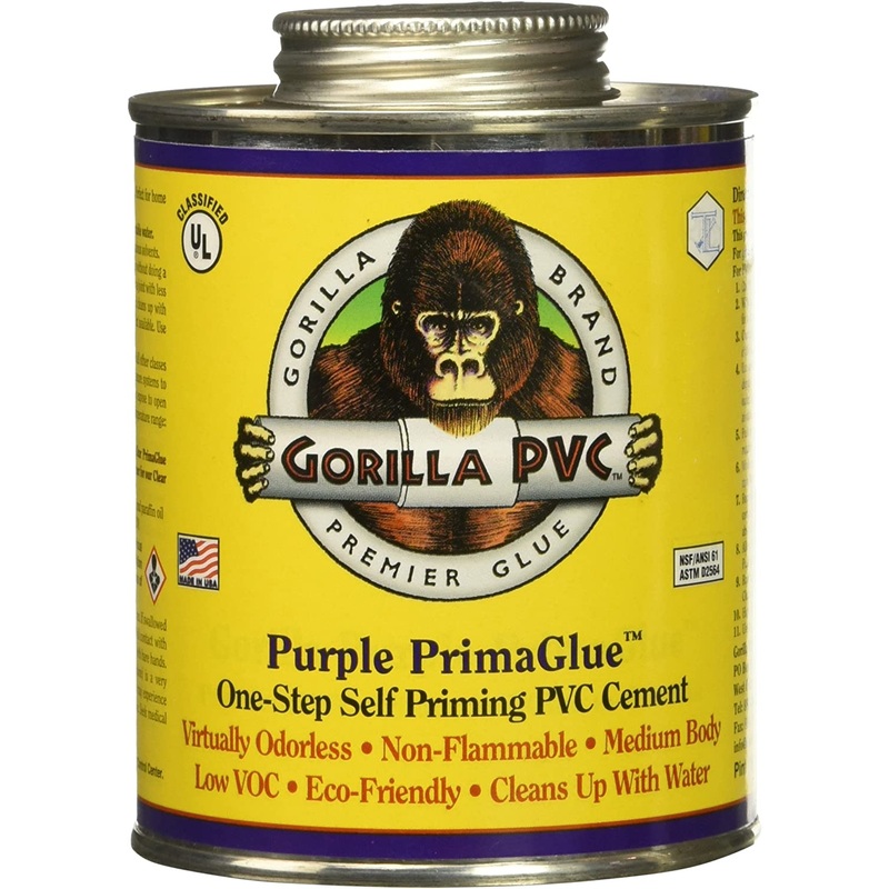 16 OZ Prima Glue PVC Cement – PURPLE