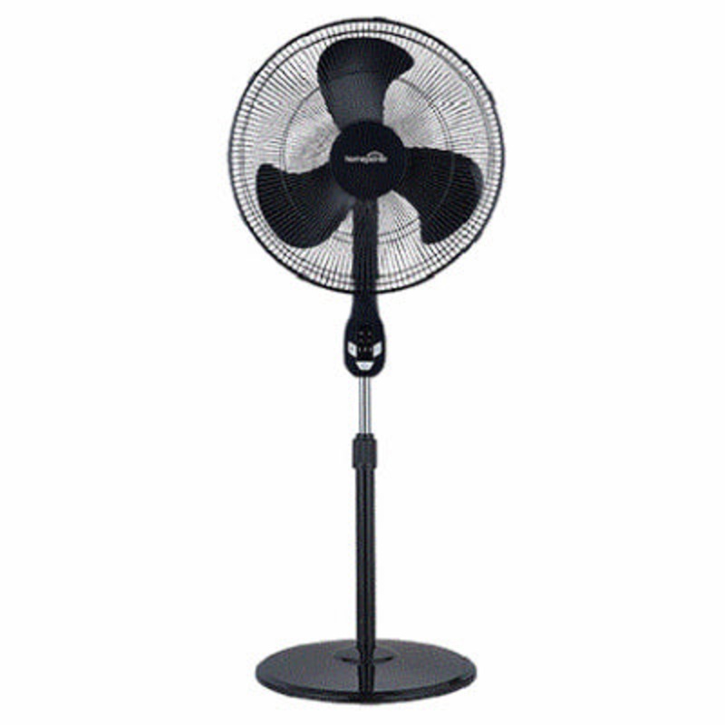 18 In. 3-speed Oscillating Stand Fan With Remote