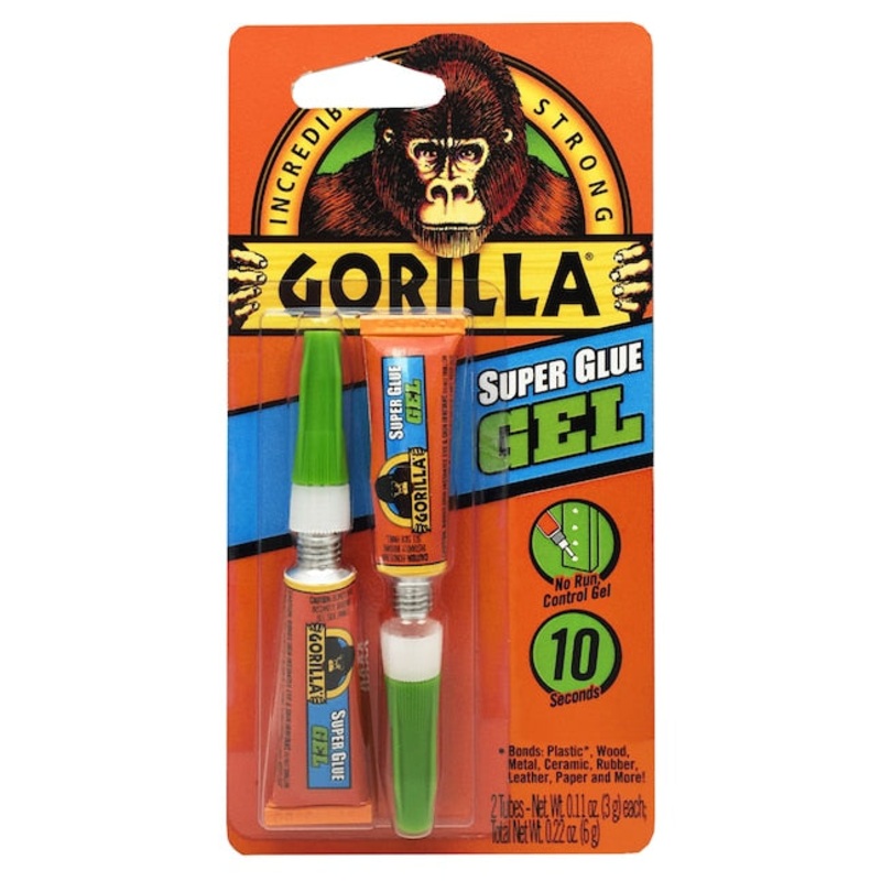 3g Super Glue Gel Tubes – 2 PACK