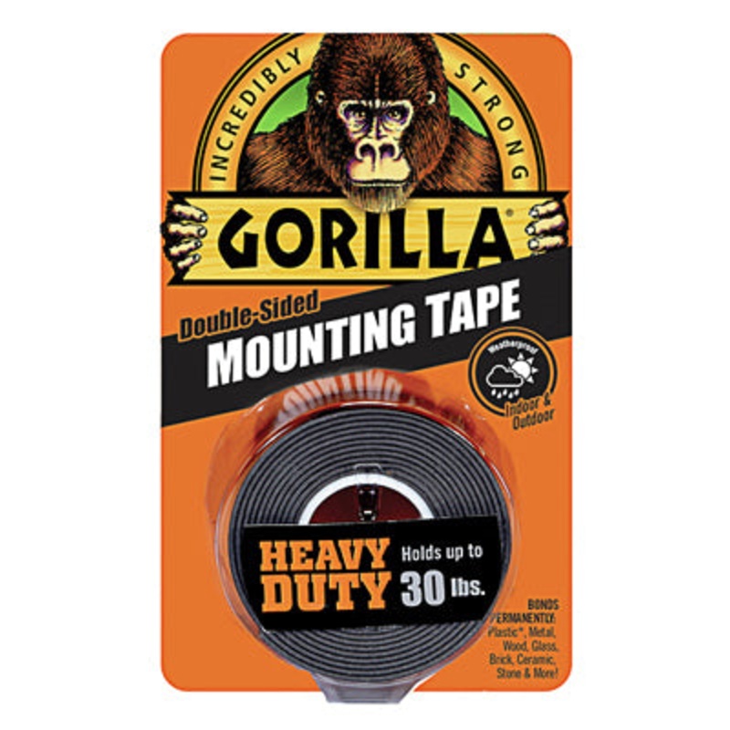 60 in. Heavy Duty Mounting Tape – BLACK