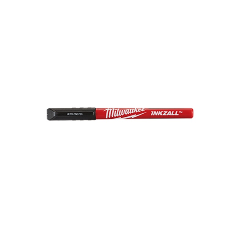 Inkzall Ultra Fine Point Jobsite Pens – Black 4 Pack