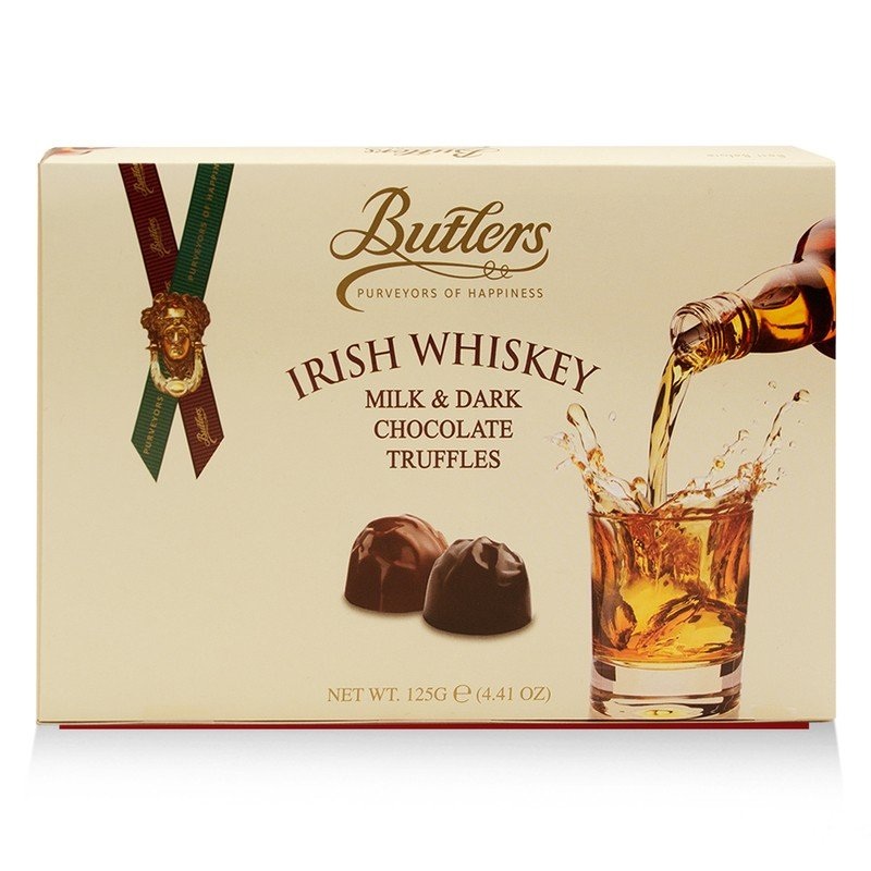 Irish Whiskey Milk & Dark Chocolate Truffles