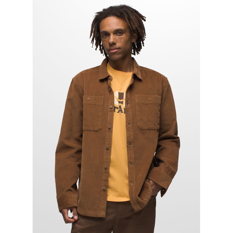 Men’s Ridgecrest Long Sleeve|Sepia|SM|MD|LG|XL|XXL