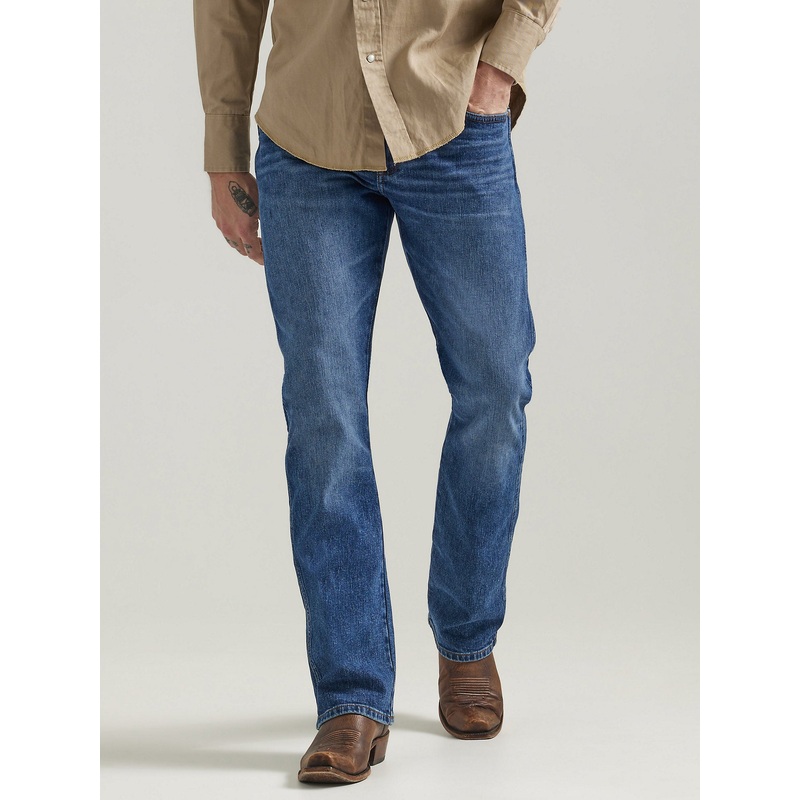Men’s The Wrangler Retro Premium Jean Slim Boot In Fascinator
