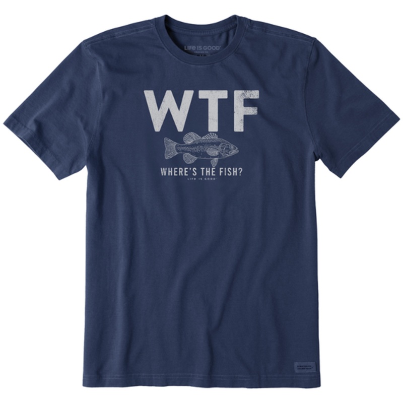 Men’s WTF Line Drawing Bass Crusher Tee
