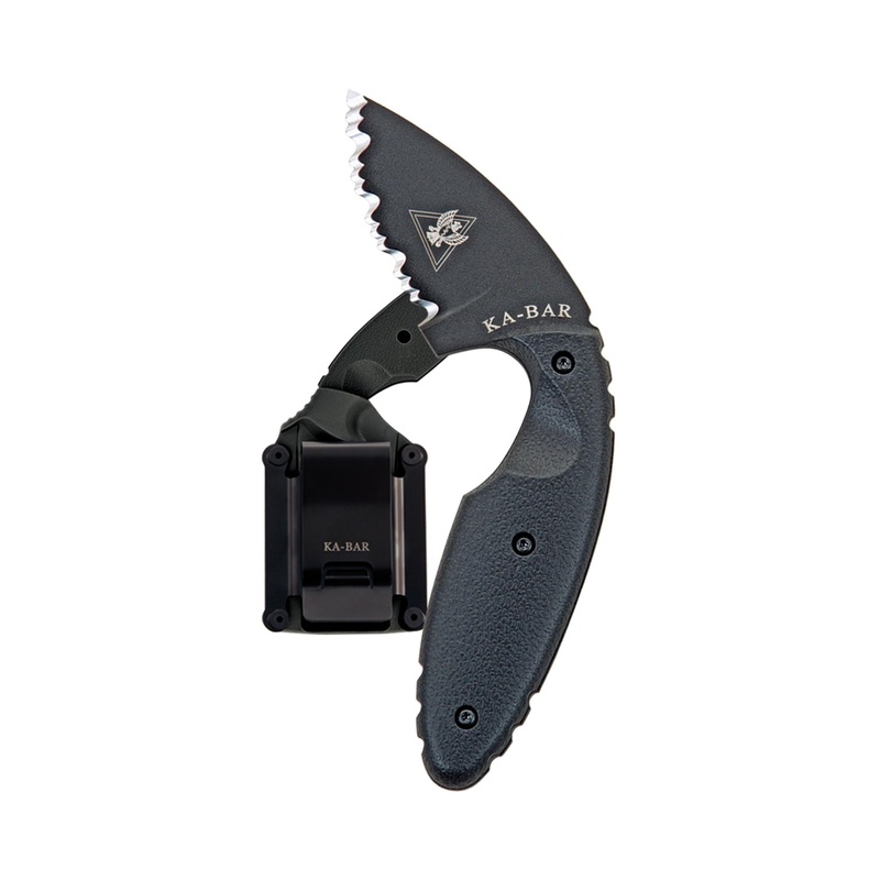 Original Tdi Serrated Knife|Black|5_2/3IN 2_1/3IN