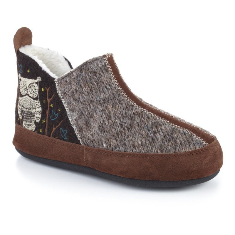 Women’s Forest Bootie Ankle Height Slipper With Cloud Cushion Comfort