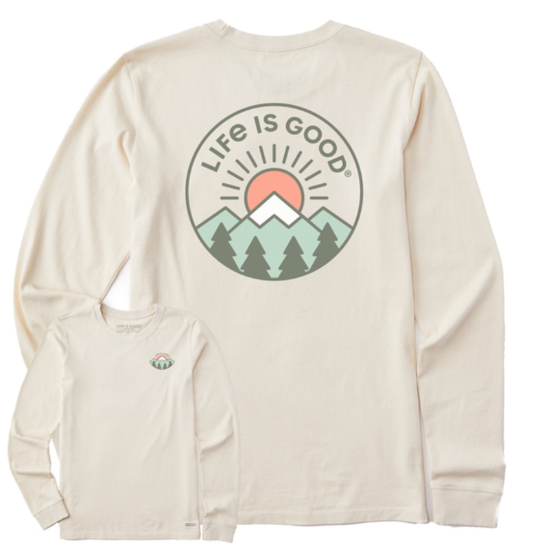 Women’s Lig Mountain Sunrise Long Sleeve Crusher Tee