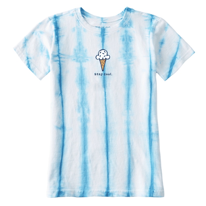 Women’s Tie Dye Stay Cool Cone Crusher Tee