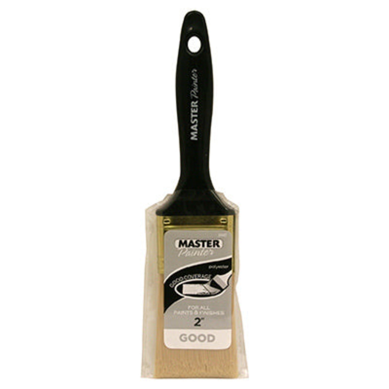 2 in. Beavertail Handle Flat Polyester Paint Brush