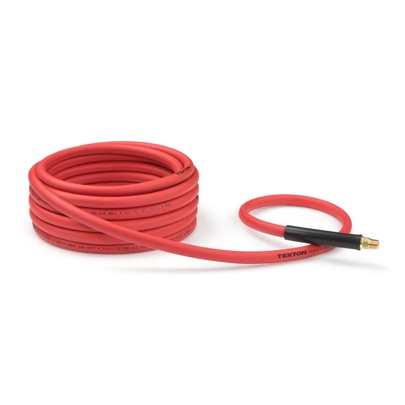 3/8 Inch I.D. x 25 Foot Hybrid Air Hose (300 PSI)