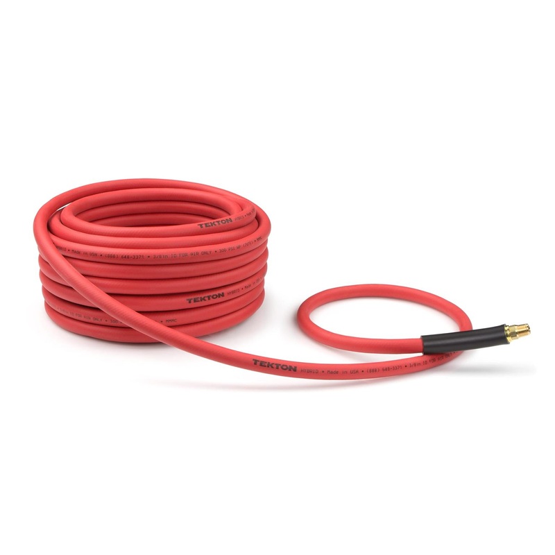 3/8 Inch I.D. x 50 Foot Hybrid Air Hose (300 PSI)