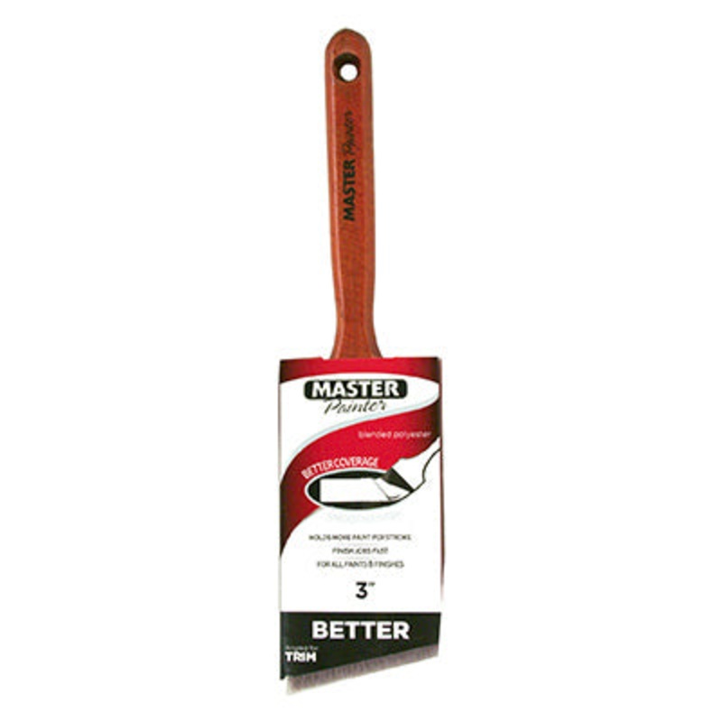 3 in. Polyester Angle Sash Paint Brush
