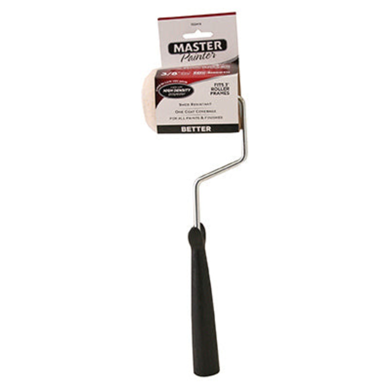 3 in. x 3/8 in. Mini Knit Paint Roller and Cover – Nap