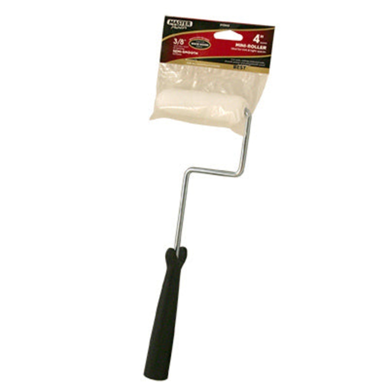 4 in. x 3/8 in. Paint Roller Cover With Frame – Woven
