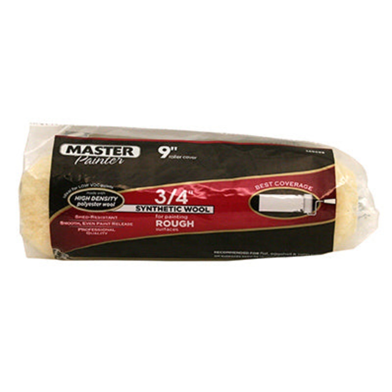 9 in. x 3/4 in. Polyester/Wool Paint Roller Cover – Nap