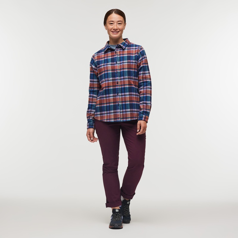 Women’s Mero Organic Flannel Shirt