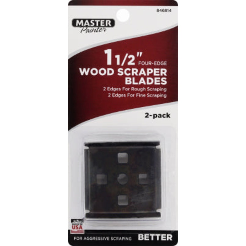1-1/2 in. 4-Edge Scraper Blades – 2 PACK