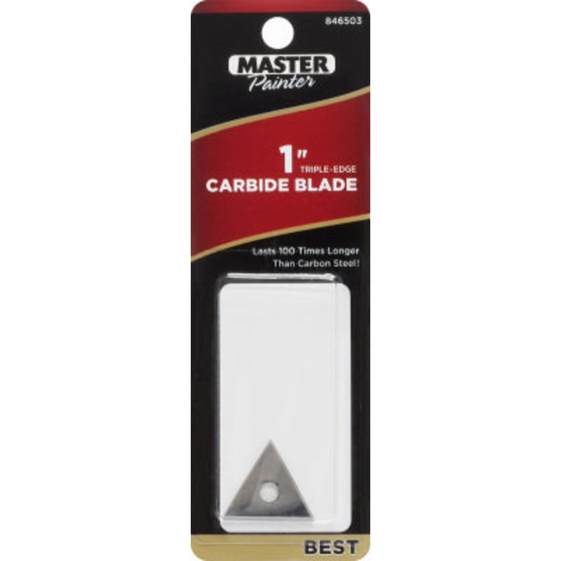 1 in. Triple-Edge Carbide Replacement Blade