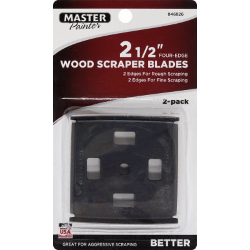 2-1/2 in. 4-Edge Scraper Blades – 2 PACK